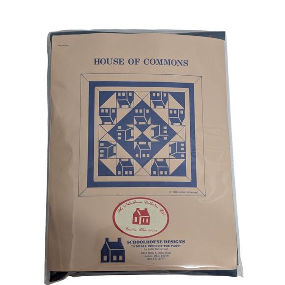 House of Commons Quilt Kit by Judie Rothermel of Schoolhouse Designs - Picture 5 of 8